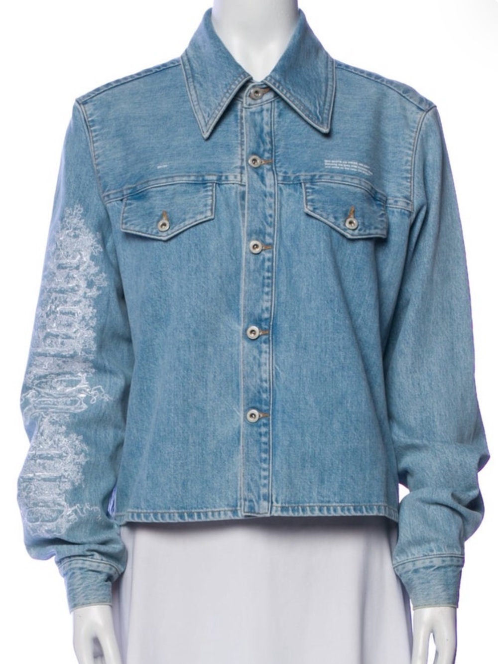 Off-White
2018 Denim Jacket
Size: M | US8,